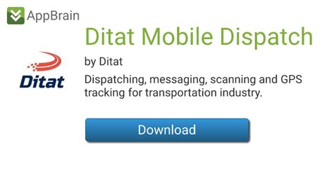 Ditat Mobile Dispatch for Android APK Download