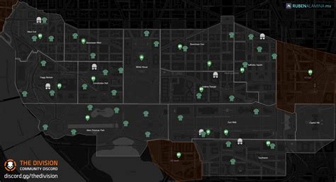 Interactive Map of all The Division 2 Locations. ...