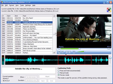 DivXLand Media Subtitler for Windows