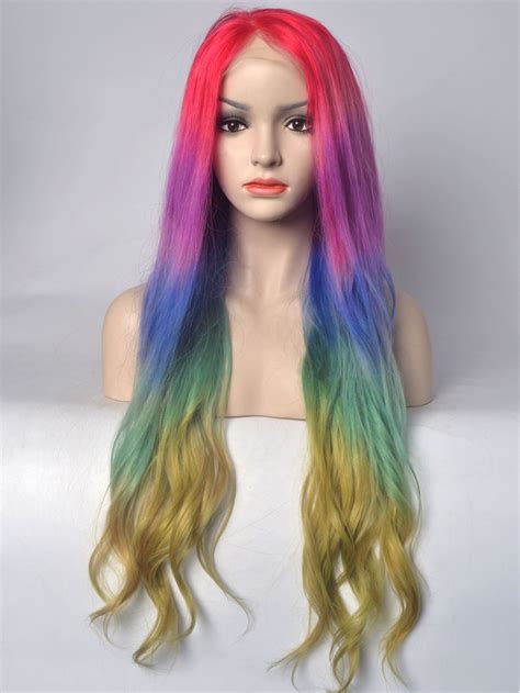 Dive into a Rainbow of Expressions with Human Hair Colorful Wigs