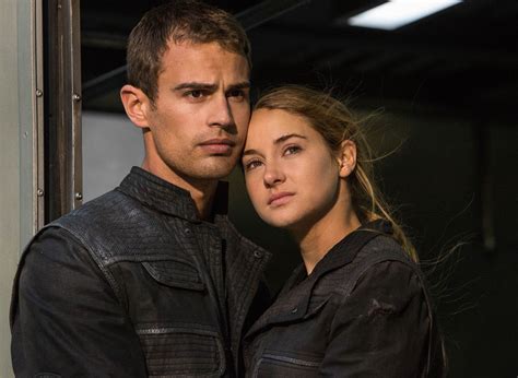 Divergent film series. Join the spectacular adventure as Tris (Shailene Woodley) - a Divergent who will never fit in a future world divided by factions - unites with the mysterious Four (Theo James) to unlock the truth about the past, fighting to protect her loved ones and save her city in the first three action-packed movies from The divergent series. 