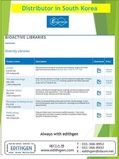 Diversity Libraries - Enamine