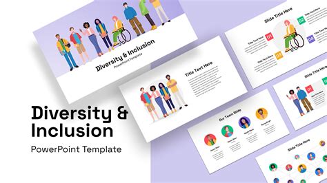 Diversity and Inclusion PowerPoint Template SlideModel