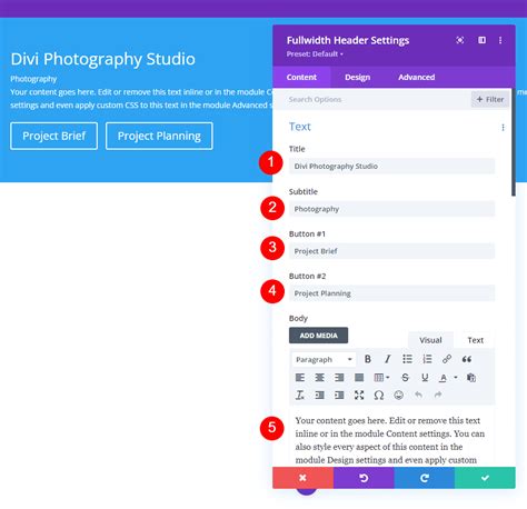 Divi full width header background image. .  Let&rsquo;s get started! To remove a background image...