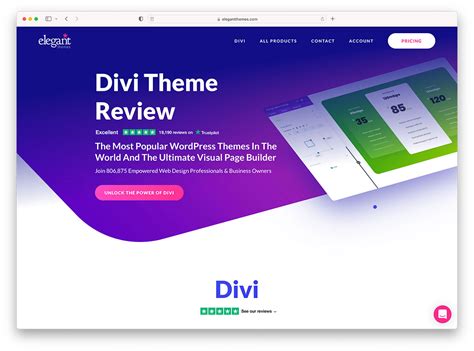 Divi theme demo websites.  See how the Divi theme can help you create a stunning ...