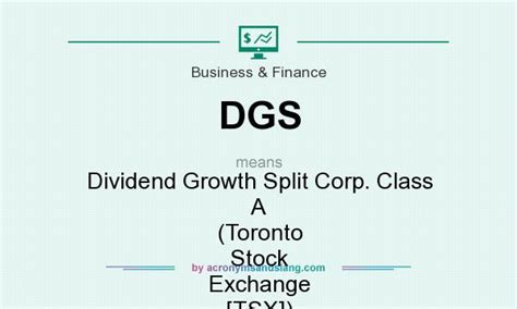 Dividend Growth Split Corp. Class A Shares (DGS) TSX Stock Pri…