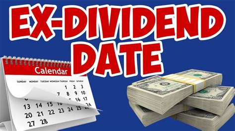 The ex-dividend date refers to the date when the sum of th
