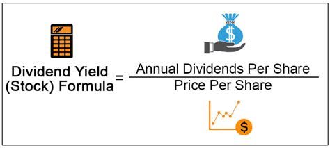 Dividend per yield. Dividend Yield Ratio = (Annual Dividend per Share / Market value of share) * 100. For example, If a company’s shares are selling at. Rs. 2000 and pay Rs. 200 as a dividend … 