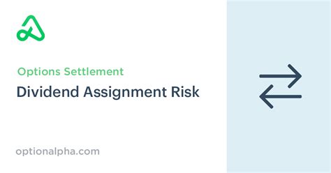 Dividends and Options Assignment Risk 