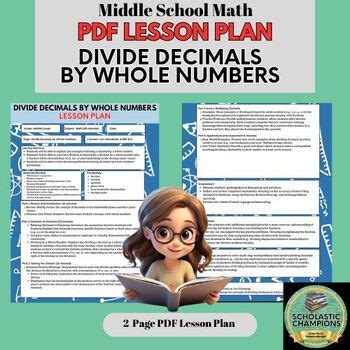 Dividing Decimals Lesson Plan 5th Grade Lesson Plans Learning