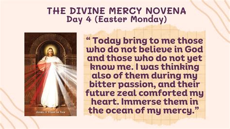 Divine Mercy Novena--Day 4 (Easter Monday) - Facebook