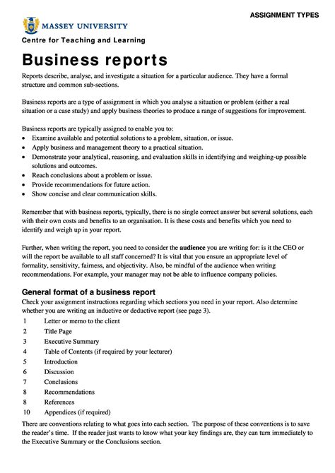 Divine What Is The Format For A Business Report How To Structure Lab