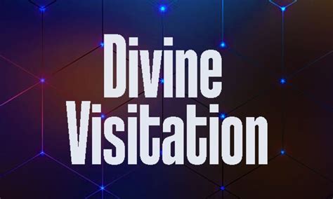 Divine impartation.  There will be divine visitation and impartation.  It involves t...