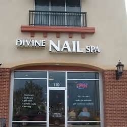 98 reviews of Divine Nail Spa "Amazing! I took my boyfriend to Divine for a spa pedicure for his birthday on Saturday afternoon (even men deserve a little pampering!). The spa was quiet and clean, and our pedicures lasted at least 45 minutes. Worth every penny for the amount of relaxation we had and care the technicians took. The previous reviewer was on point and I …. 