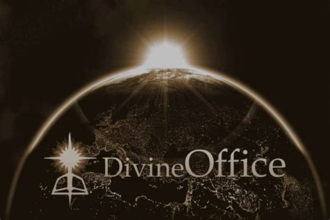 Divine office. Mass & the Divine Office. Our Monastic Community live according to the teachings of St Benedict, with their focus being to live a life of prayer, which St Benedict called “the Work of God”. You are very welcome to join the community in praying the Divine Office together and for the daily celebration of Mass. Most of their prayer is sung. 