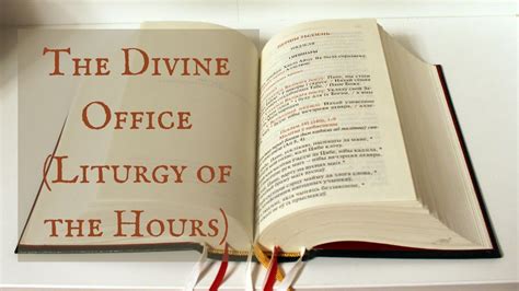 Divine office today. The current official version of the hours in the Roman Rite is called the Liturgy of the Hours (Latin: liturgia horarum) or divine office. In Lutheranism and ... 