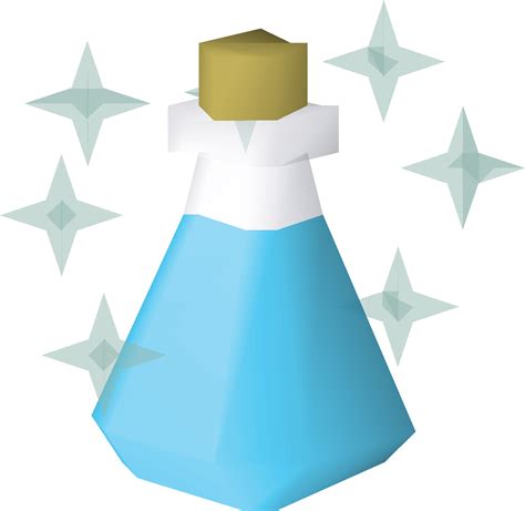 A dose of ranging potion provides a temporary skill boost to Ranged equal to 4 + 10% of the player's current Ranged level, rounded down. Crystal dust may be added to ranging potion, 1 dust per dose of potion, to make a divine ranging potion, requiring 74 Herblore.. 