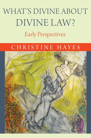 Divinity Redefined- Review of Christine Hayes, …