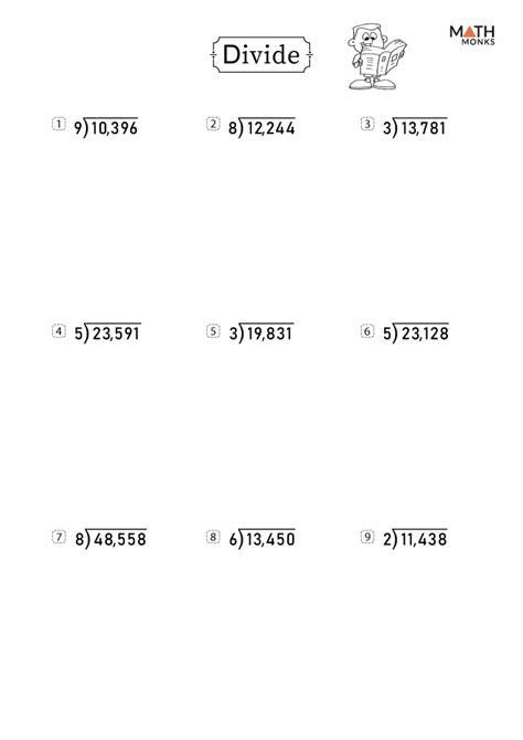 Division Problems For 6th Graders