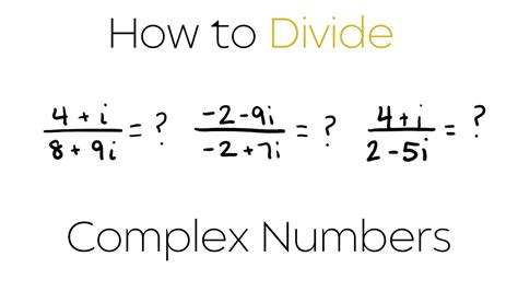 Division of Complex Numbers - CodingHero