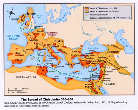 Division of Roman Empire - History of Christian Theology