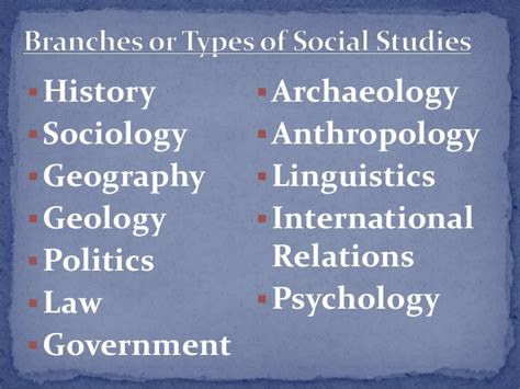 Division of Social Sciences