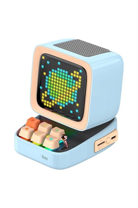 Divoom Ditoo Plus Mavi Piksel LED Ekranlı Uygulama Kontrollü Akıllı. 