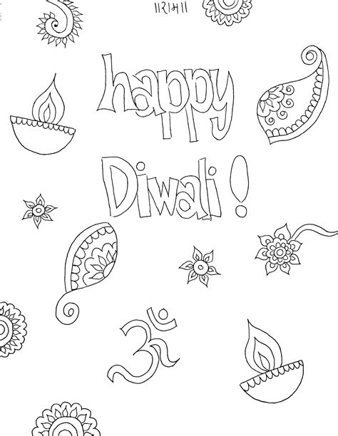 Diwali Printable Worksheets