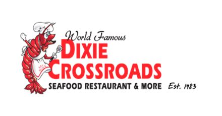 Dixie crossroads. Specialties: Dixie Crossroads Seafood Restaurant is famous for serving locally caught seafood and especially shrimp - Reds, Whites, Pinks, Brownies, "Hoppers" and, of course, our trademark specialty...Rock Shrimp, the sweetest little delicacy to ever come from the ocean. We also serve choice meats, … 