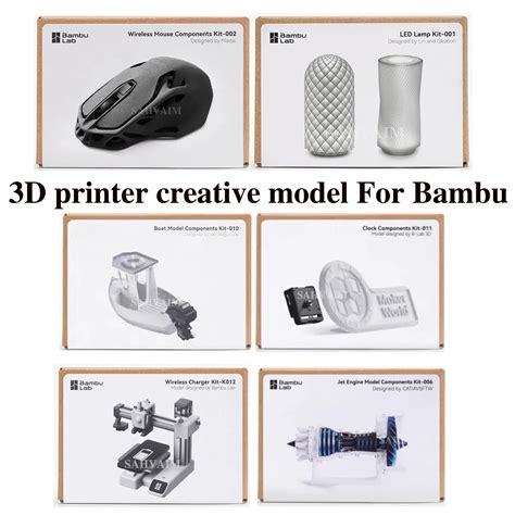 Diy 3d printed mouse.  For Bambu Lab 3D printing DIY Creative Model Computer Wireless Mou...