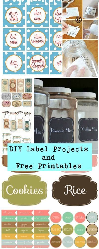 Diy Free Printable Labels Projects The Budget Decorator