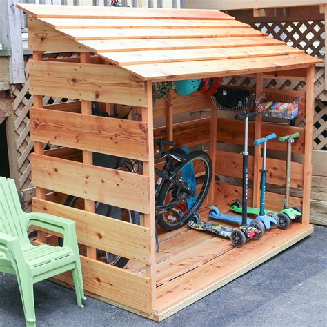 Diy Outdoor Bike Storage