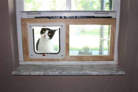 Diy Pet Door In Window - DIYQG