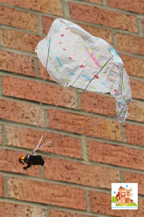 Diy Toy Parachute Craft - Mum In The Madhouse