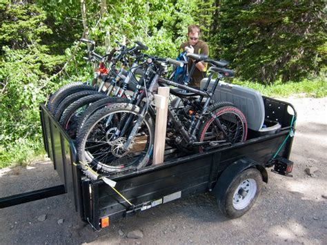 Diy Trailer Bike Rack