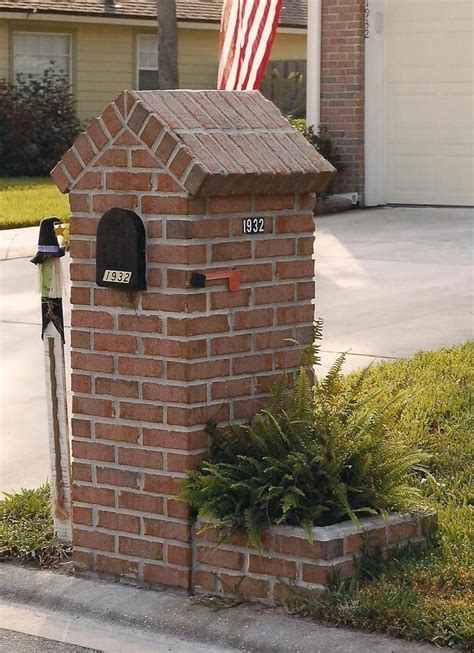 Jun 24, 2020 · Since we have no bricklaying skills to build a brick mailbox, we set off to find a style we liked and could build with our skillset. On our weekly COVID-19 lockdown Sunday drives through the neighborhood, we spotted the perfect candidate. We took lots of pictures, but resisted the urge to actually get out of the car to take measurements..