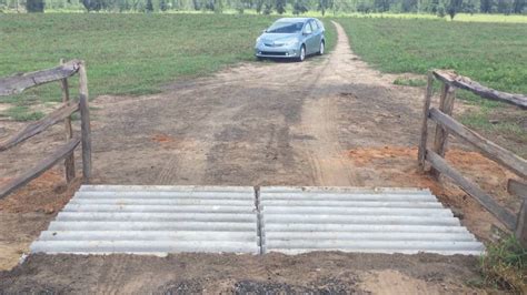 Diy cattle guard.  &ldquo;It sells for 50 percent less than Feb 13, 2024 · DIY installati...