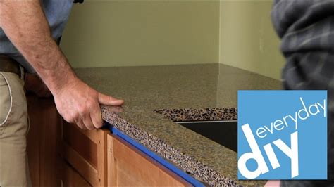 Diy countertop extension. .  Ceramic tile were applied to the countert...