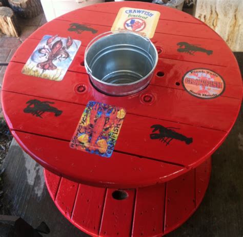Diy crawfish table. Nov 2, 2014 - This Pin was discovered by 583 Nutrition. Discover (and save!) your own Pins on Pinterest 