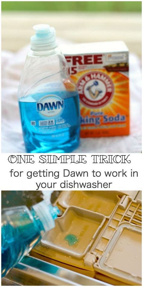Diy dishwasher detergent. 