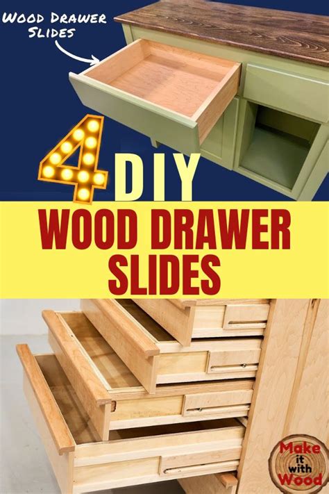 Oct 3, 2023 - These simple handmade drawer slides add a stylish, cohes