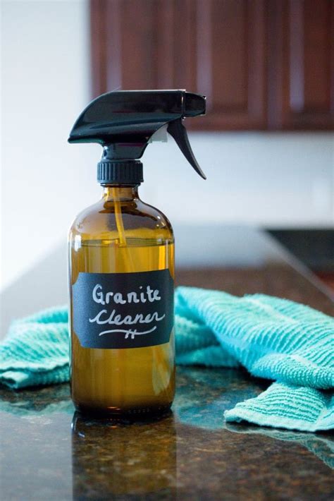 Diy granite cleaner. Lemon Essential Oil. Not only is lemon essential oil antiseptic, antifungal, and antiviral, but its fresh, clean, invigorating scent also makes it a great choice for DIY cleaning products. The added bonuses are that it is also an air purifier, and one of the more inexpensive essential oils. Lemon essential oil does not contain citric acid and ... 
