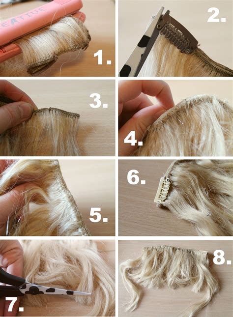 1. Start at one side of the head. Do not start all the way at the end if the person plans to wear her hair up or in a ponytail; otherwise, the extensions will show. Begin about 1⁄2 inch (1.3 cm) in. 2. Grab three small, fairly equal size amounts of hair from the thin section of hair you've reserved for the cornrow..