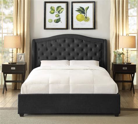 This item: Go Headboards Removable Peel and Stick Upholstered Wall Mounted Headboard, Designer Adjustable Soundproof DIY Floating Interchangeable Bed Panels, King Queen Full and Black Grey or White (6, Gray). 