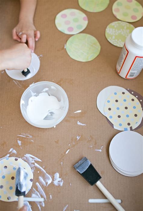 Diy paper coasters.  Perfect as home decor or a handmade gift idea.  Using bakin...