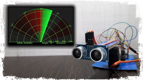 Diy radar system.  The setup uses an Build your own Arduino radar system with ...