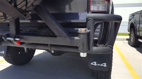 Today we build a custom tube bumper for the rear of my 2010 Toyota Tacoma solid axle swap, on one ton axles and 40s!Support Dirt Garage by purchasing our Mer.... 