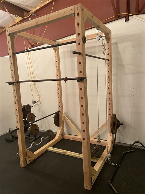 Diy squat rack. We'd love it if you purchased our squat cages and power racks, but we also understand that not everyone can afford to spend thousands of dollars on a home gy... 