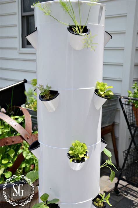 Diy tower garden. Since there is only garden space along our fences, this vertical plastic bottle planters can be a natural green fence to decorate and grow fresh herbs and veggies for our kitchen. And the watering system is easy since the bottles are stacked from top to bottom. Willem Van Cotthem on youtube shares with us this awesome way to create a ... 