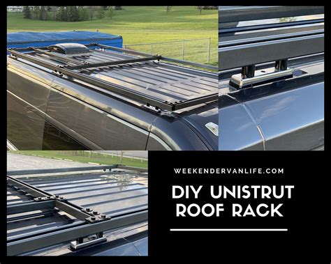 DIY Unistrut Roof Rack. We have already installed